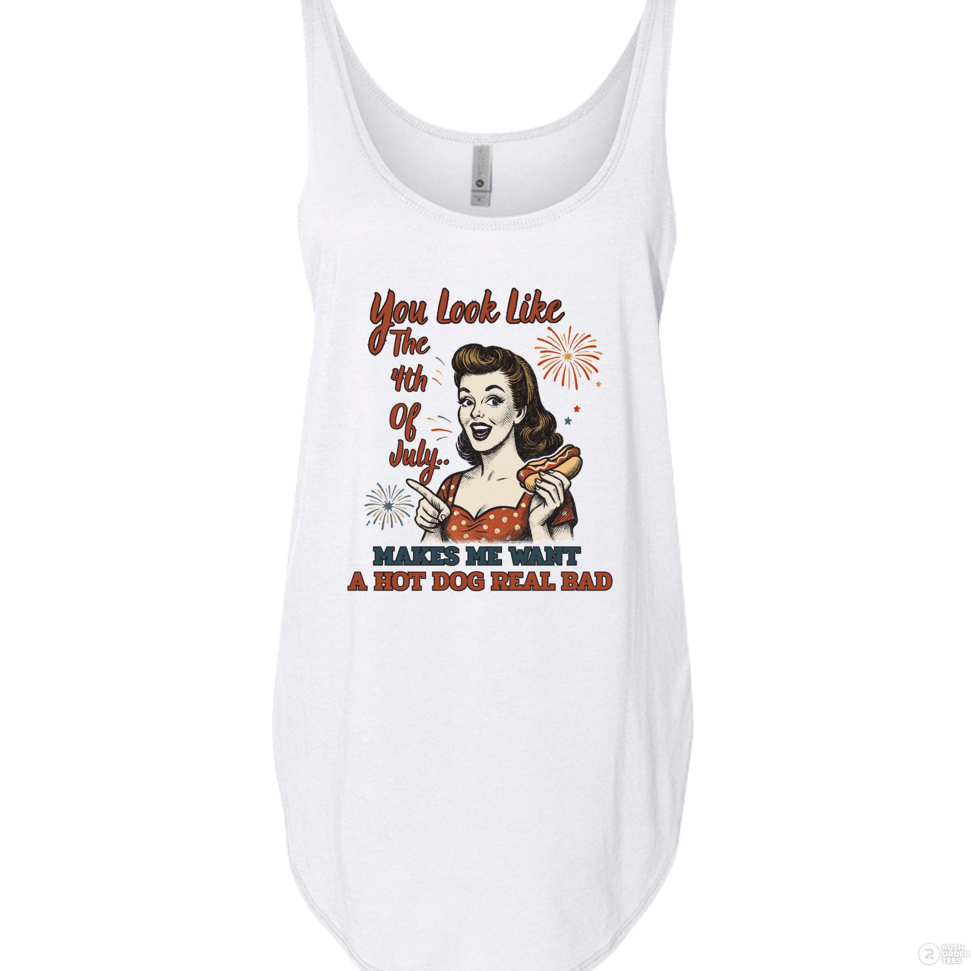 You Look Like The 4th Of July Tank | Funny Women's Tank Top | Extremely Soft