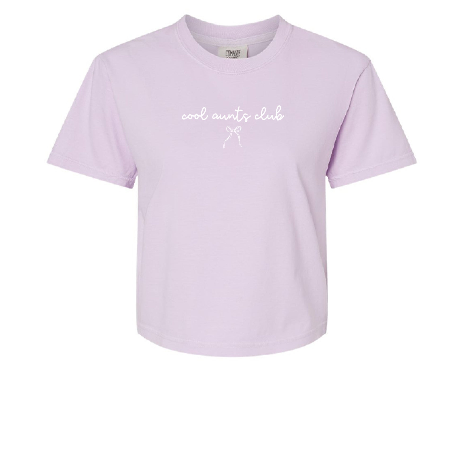 Cool Aunts Club | Boxy Fit Tee orchid